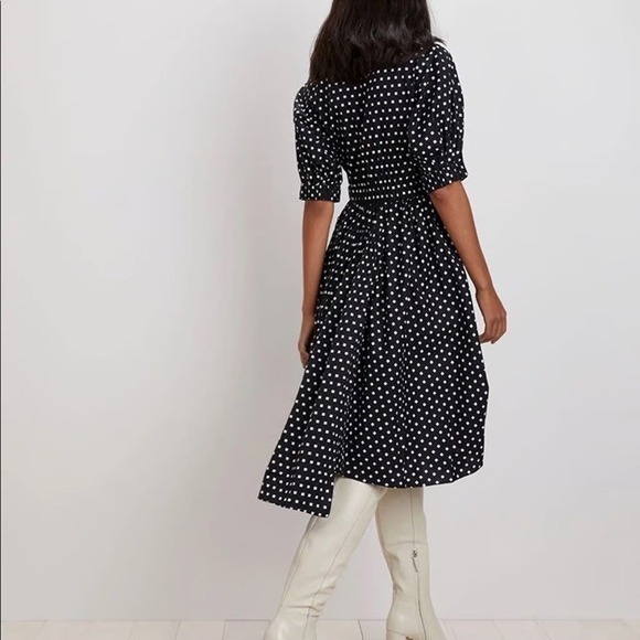 NWT The Kit by Daniel Vosovic Sophie Dress in Black Cubes Size XS - Picture 3 of 12